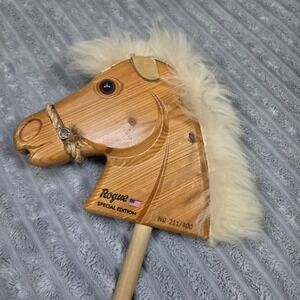 Rogue Vintage Edition Collectible Wood Riding Stick 3ft Pony Hobby Horse Limited